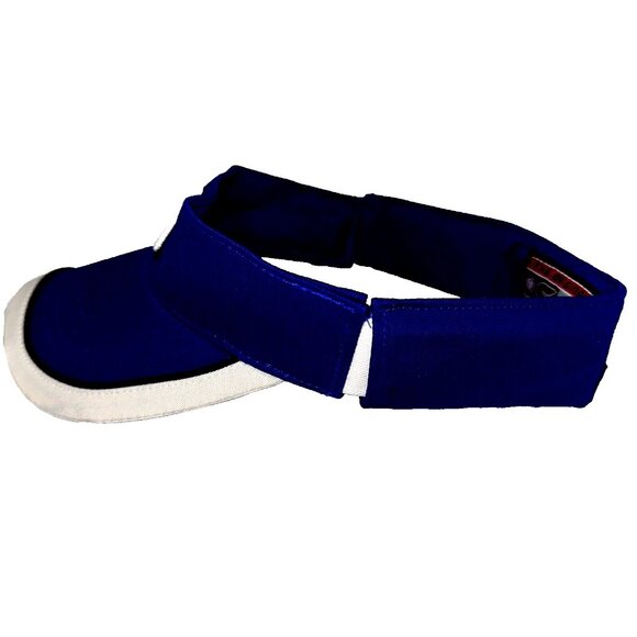 VTG UK Wildcats Blue White Stretch Visor Colosseum NCAA Y2K Game Day Unisex - Picture 3 of 7